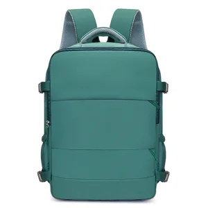 Zaino da viaggio 40x20x25 bagaglio a mano — Verde — foto 1