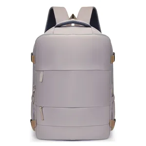 Zaino da viaggio 40x20x25 bagaglio a mano — Grigio tortora — foto 1